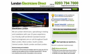 Londonelectriciansdirect.co.uk thumbnail