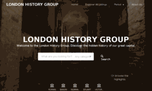 Londonhistorygroup.com thumbnail