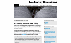 Londonlaydominicans.wordpress.com thumbnail