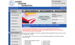 Londonlibraries.gov.uk thumbnail