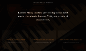 Londonmusicinstitute.co.uk thumbnail