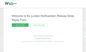 Londonnorthwesternrailway.delayrepaycompensation.com thumbnail