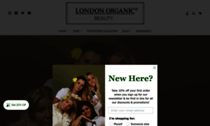 Londonorganicbeauty.com thumbnail