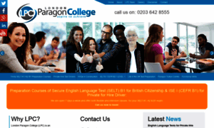 Londonparagoncollege.co.uk thumbnail