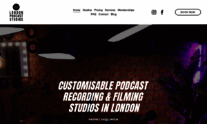 Londonpodcaststudios.co.uk thumbnail