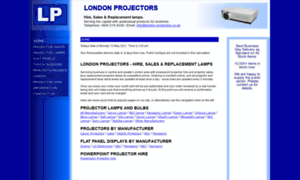 Londonprojectors.co.uk thumbnail