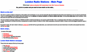 Londonradiostations.co.uk thumbnail