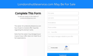 Londonshuttleservice.com thumbnail