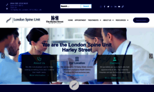 Londonspine.com thumbnail