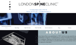 Londonspineclinic.com thumbnail