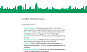 Londontechmeetups.com thumbnail