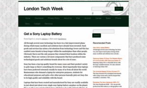 Londontechweek.online thumbnail