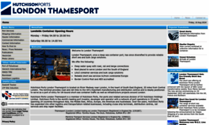 Londonthamesport.co.uk thumbnail