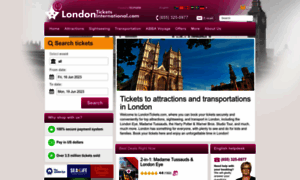 Londonticketsinternational.com thumbnail