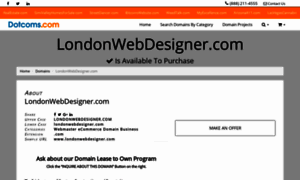 Londonwebdesigner.com thumbnail
