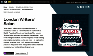 Londonwriterssalon.simplecast.com thumbnail