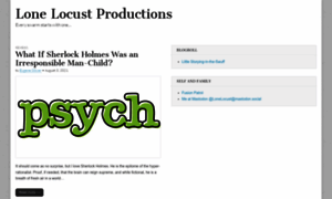 Lonelocust.com thumbnail