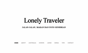 Lonelytraveler.blog thumbnail