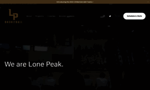 Lonepeakbasketball.com thumbnail