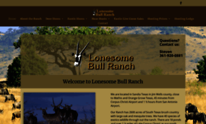 Lonesomebullranch.com thumbnail