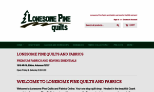 Lonesomepinequilts.com thumbnail