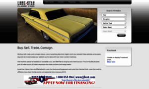 Lonestarclassiccars.com thumbnail