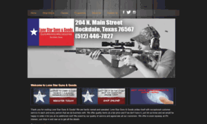 Lonestargunsandgoods.com thumbnail