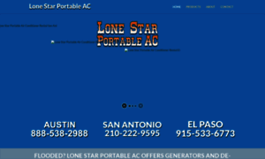 Lonestarportableac.com thumbnail