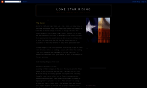 Lonestarrising.blogspot.com thumbnail
