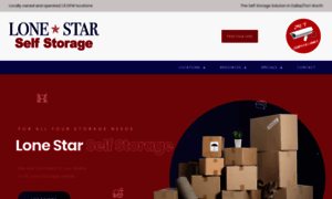 Lonestarselfstorage.com thumbnail