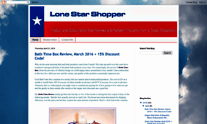 Lonestarshopper.blogspot.com thumbnail