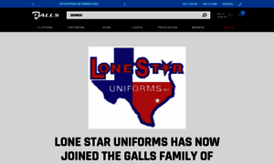 Lonestaruniforms.com thumbnail