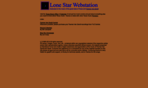 Lonestarwebstation.com thumbnail