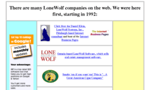 Lonewolf.com thumbnail