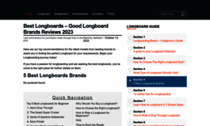 Longboardbrand.com thumbnail