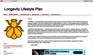 Longevitylifestyleplan.blogspot.com thumbnail