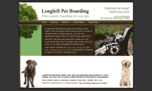 Longhillpetboarding.com thumbnail