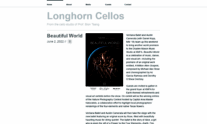 Longhorncellos.com thumbnail