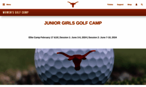 Longhorngolfcamp.com thumbnail