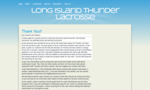 Longislandthunderlacrosse.webs.com thumbnail