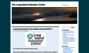 Longislandvolunteercenter.wordpress.com thumbnail