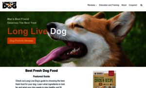 Longlivedog.com thumbnail