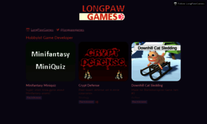 Longpawgames.itch.io thumbnail