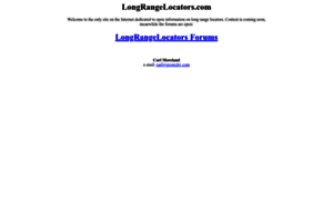 Longrangelocators.com thumbnail