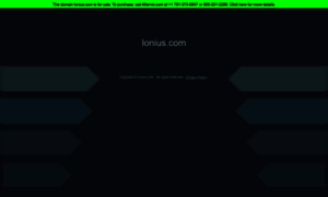 Lonius.com thumbnail