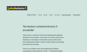 Lonkankuntoutus.fi thumbnail