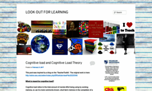 Lookoutforlearning.wordpress.com thumbnail