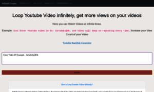 Loopyoutubevideo.seowebchecker.com thumbnail