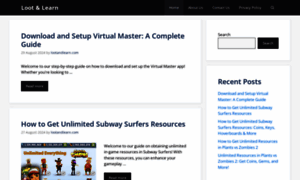 Lootandlearn.com thumbnail