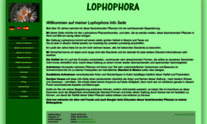 Lophophora.info thumbnail